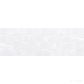Плитка Cersanit Simple Art WHITE GLOSSY STRUCTURE CUBES 9×600×200 для ванной и кухни