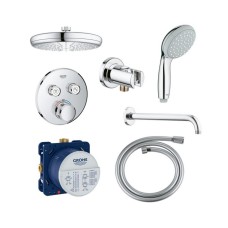 Grohe Grohtherm SmartControl Душевая система с Rainshower New Tempesta 210 (34614SC0)