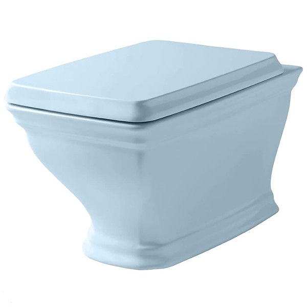 Подвесной унитаз Artceram Civitas (CIV001 32;00) blue acquarello
