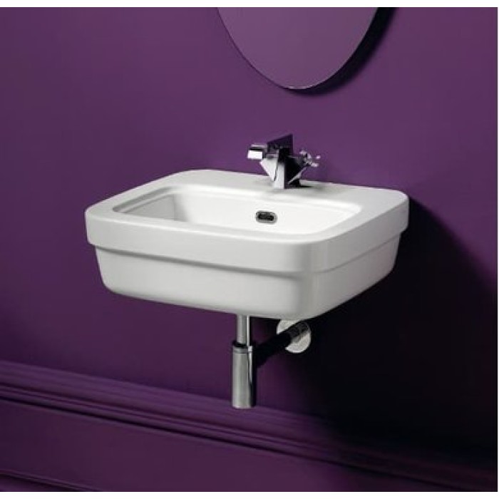 Керамическая раковина 53 см Simas Evolution, bianco glossy EVO 15