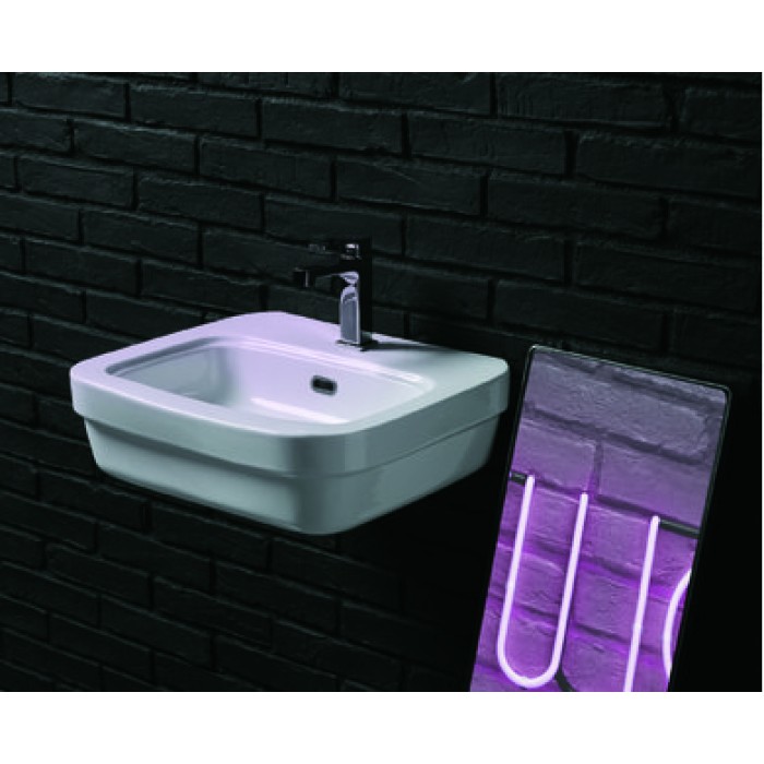 Керамическая раковина 53 см Simas Evolution, bianco glossy EVO 15