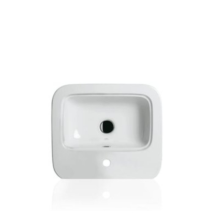 Керамическая раковина 53 см Simas Evolution, bianco glossy EVO 15