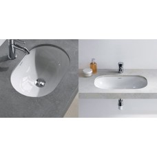 Плитка керамогранит Керамическая раковина 49,5 см Duravit D-Code 0338490000 для пола