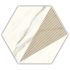 Декор Calacatta Hexagon C 171x198x9,4 Paradyz