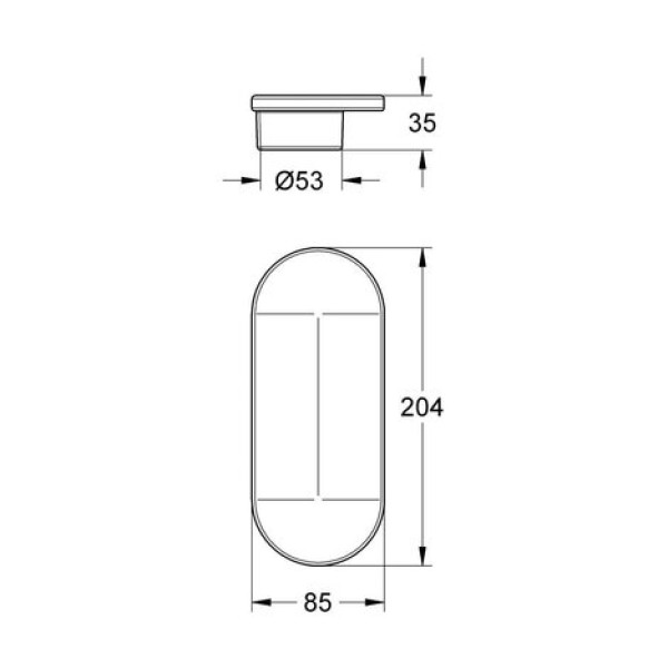 Мыльница Grohe Veris (40391000)