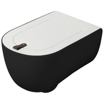 Подвесной унитаз безободковый Artceram The One (THV001 03;00) black glossy