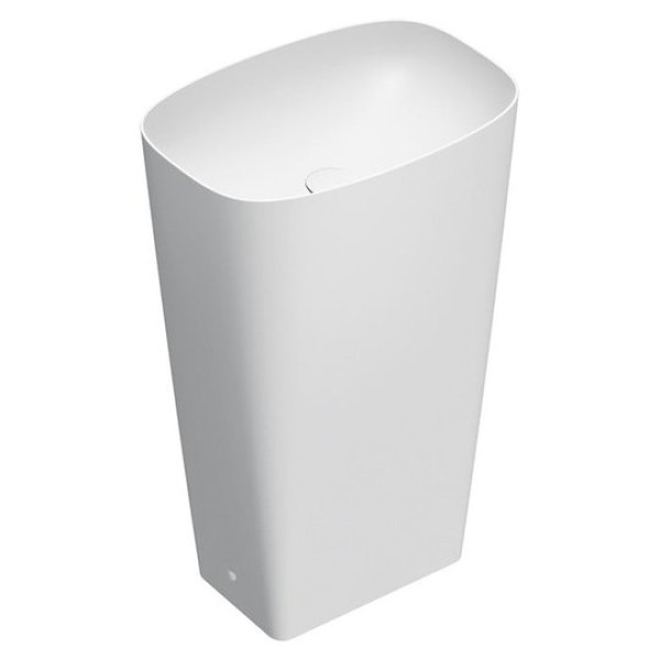 Напольная керамическая раковина 55 см Catalano Green Lux, bianco satinato