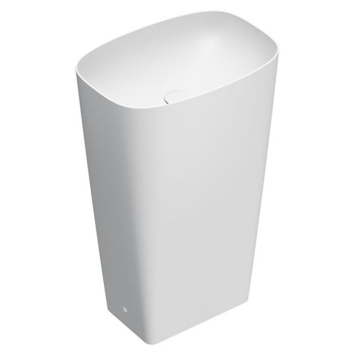 Напольная керамическая раковина 55 см Catalano Green Lux, bianco satinato