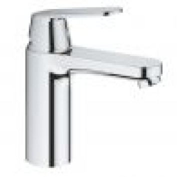 Grohe Eurosmart Cosmopolitan Смеситель однорычажный для раковины M-Size нажимной донный клапан (23928000)