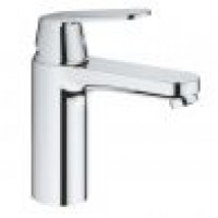 Grohe Eurosmart Cosmopolitan Смеситель однорычажный для раковины M-Size нажимной донный клапан (23928000)