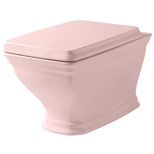 Подвесной унитаз Artceram Civitas (CIV001 33;00) pink acquarello