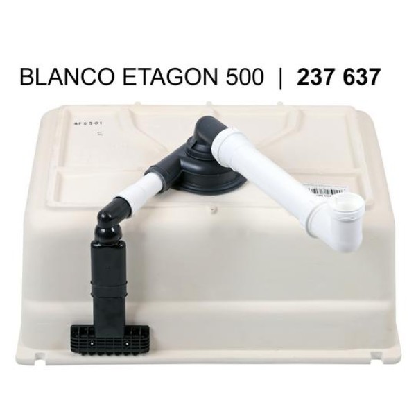 Мойка для кухни Blanco Etagon 500-U Ceramic PuraPlus базальт  525154