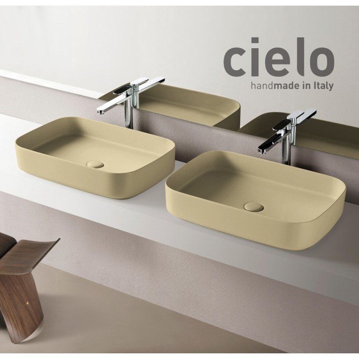 Раковина накладная 60 см Cielo Shui Comfort