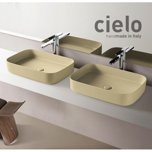 Раковина накладная 60 см Cielo Shui Comfort