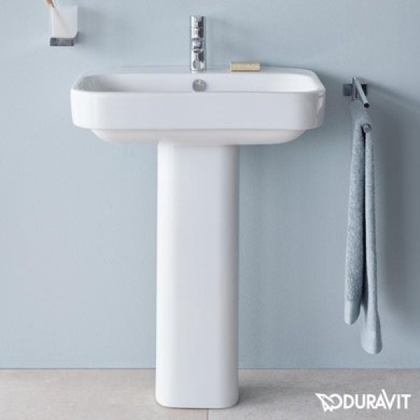 Плитка керамогранит Керамическая раковина 65 см Duravit Happy D.2 2316650000 для пола