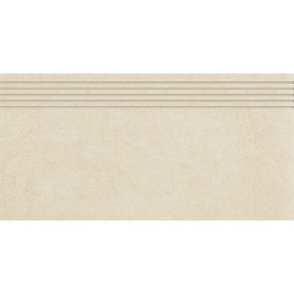 Керамогранит Paradyz INTERO BEIGE STOPNICA PRASOWANA MAT.  под камень