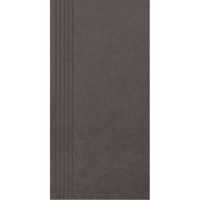 Керамогранит Paradyz INTERO NERO STOPNICA PRASOWANA MAT.