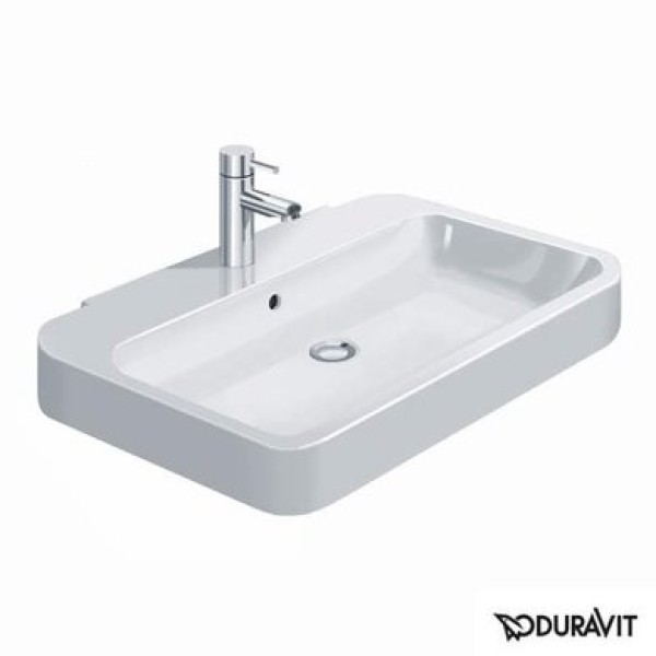 Плитка керамогранит Керамическая раковина 80 см Duravit Happy D.2 2316800000 для пола