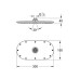 Верхний душ Grohe Rainshower Veris 300 27470000