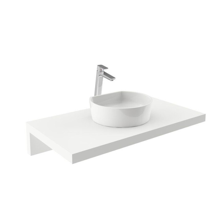 Умывальник Ravak MOON 1C Белый с отверстием без перелива Умывальник Ravak MOON 1C Белый с отверстием без перелива