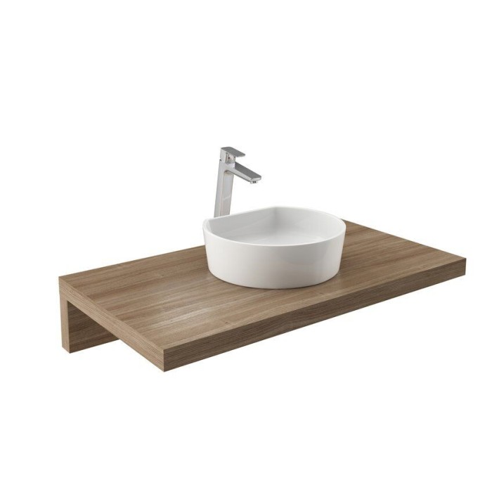 Умывальник Ravak MOON 1C Белый с отверстием без перелива Умывальник Ravak MOON 1C Белый с отверстием без перелива