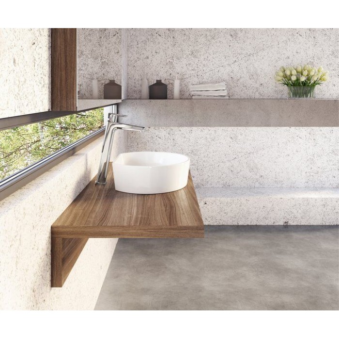 Умывальник Ravak MOON 1C Белый с отверстием без перелива Умывальник Ravak MOON 1C Белый с отверстием без перелива