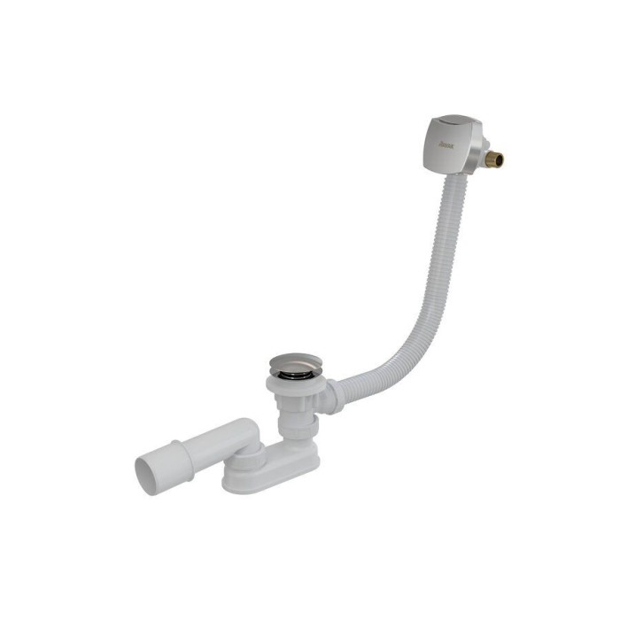 Сифон для ванны Ravak с заполнением переливом 800 Click Clack Хром