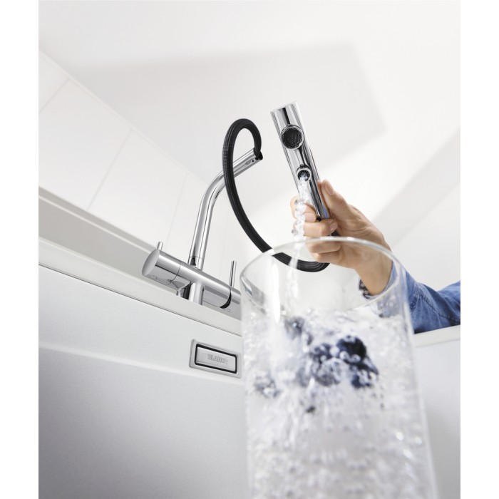 Смеситель кухонный Blanco FONTAS-S II хром 525198