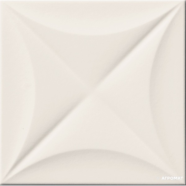 Плитка Marca Corona 4D E063 FLOWER WHITE MATT 20 9×200×200