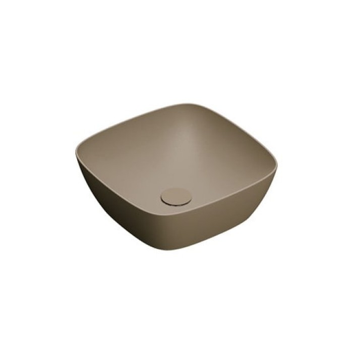 Керамическая раковина 40 см Catalano Green Lux, marrone satinato