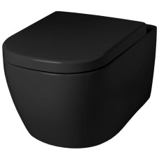 Подвесной унитаз безободковый Artceram Faster (FSV003 03;00) black glossy