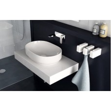 Керамическая раковина 60 см Artceram Gio Evolution, white glossy (GIL003 01;00)