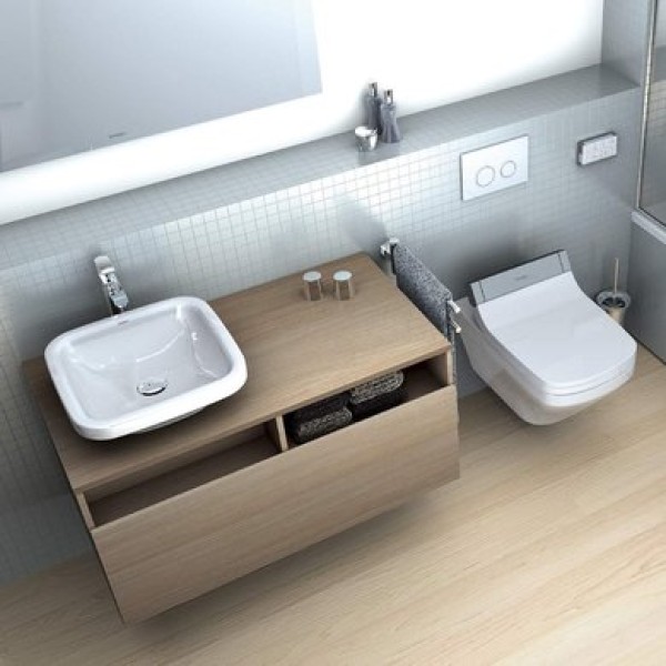 Плитка керамогранит Керамическая раковина 43 см Duravit DuraStyle 0349430000 для пола