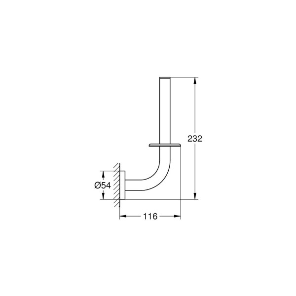 Grohe Essentials Держатель запасного рулона бумаги (40385001)