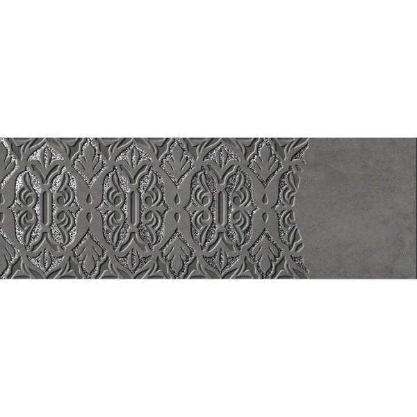 Плитка IBERO Cromat One DECOR POSITIVE CARBON REC-BIS 12×1200×400 под бетон