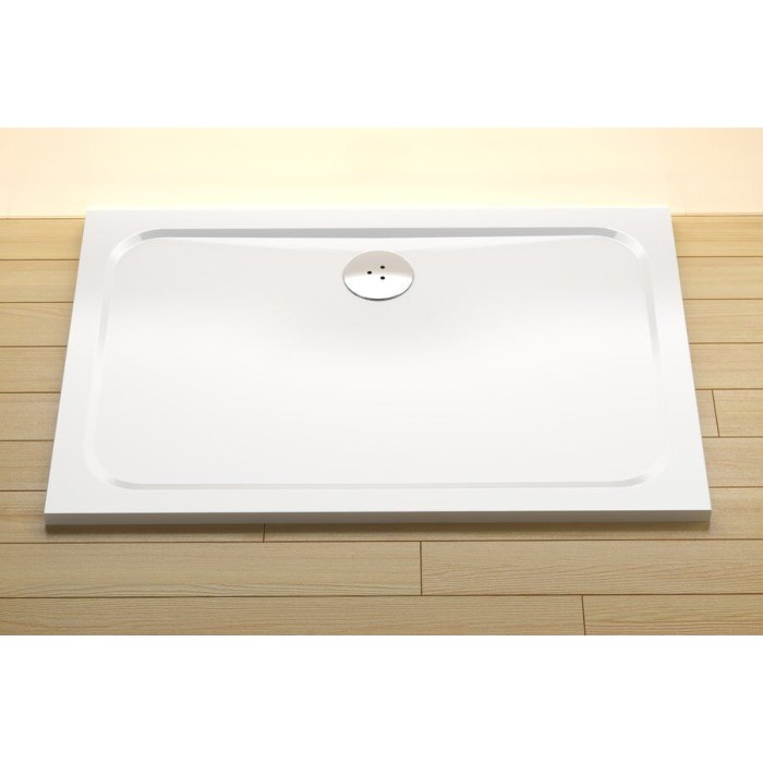 Душевой поддон Ravak GIGANT PRO 110x80 CHROME Белый