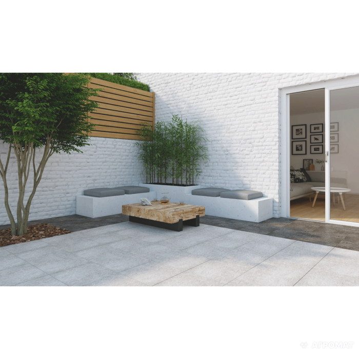 Керамогранит Cersanit Eterno G407 BEIGE 9×420×420 под камень