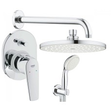 Grohe BauFlow Набор для комплектации душа с New Tempesta Cosmopolitan 200 (2904500A)