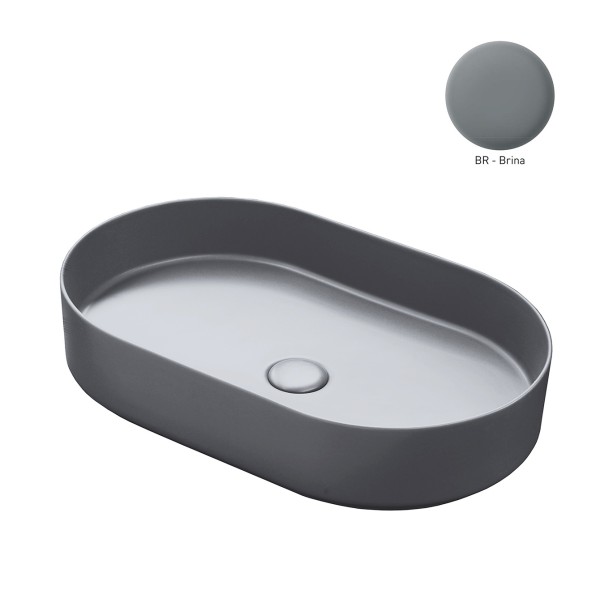Раковина накладная 60 см Cielo Shui Comfort