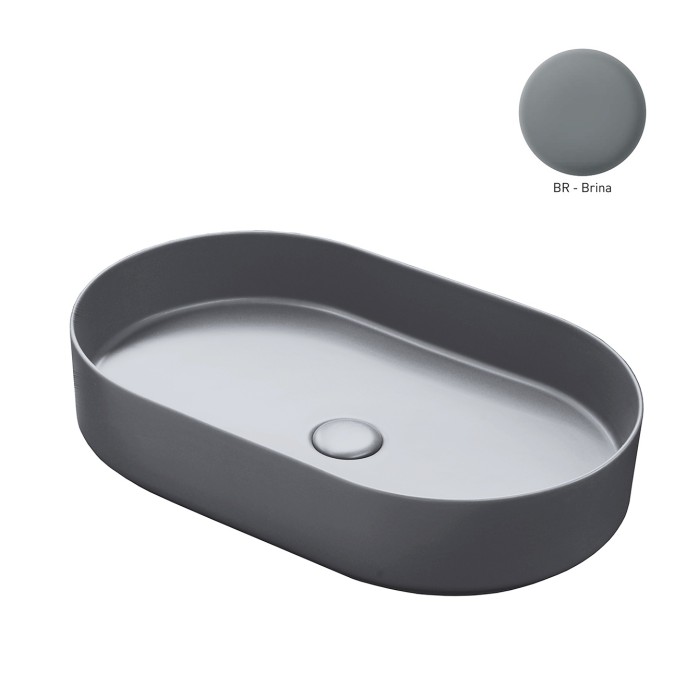 Раковина накладная 60 см Cielo Shui Comfort