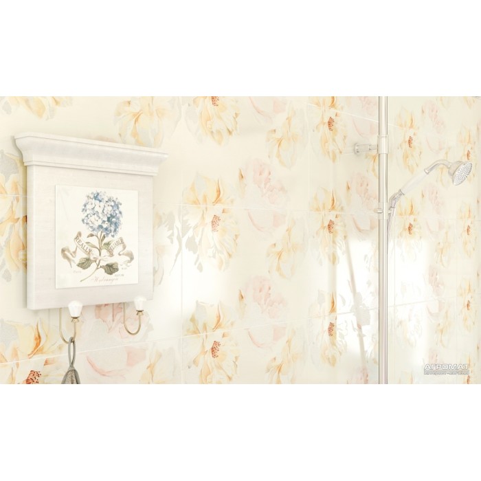 Плитка Cersanit Beata DEC FLOWER 8×400×250 Плитка Cersanit Beata DEC FLOWER 8×400×250