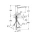 Смеситель для раковины GROHE Get 30198000