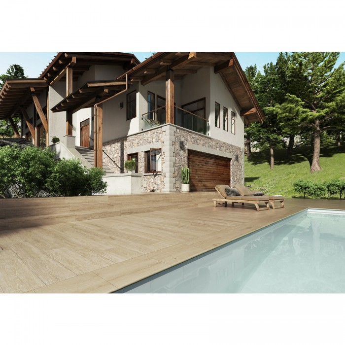 Ступень EXAGRES PELDANO RECT. YOHO OAK 30×1200×330 под дерево