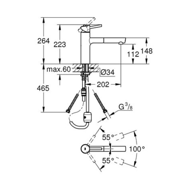 Смеситель для кухни Grohe Concetto 31129DC1