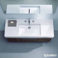 Плитка керамогранит Керамическая раковина 125 см Duravit Vero 0329120000 для пола