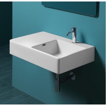 Керамическая раковина 75 см Simas Top-Lavabi QU75D