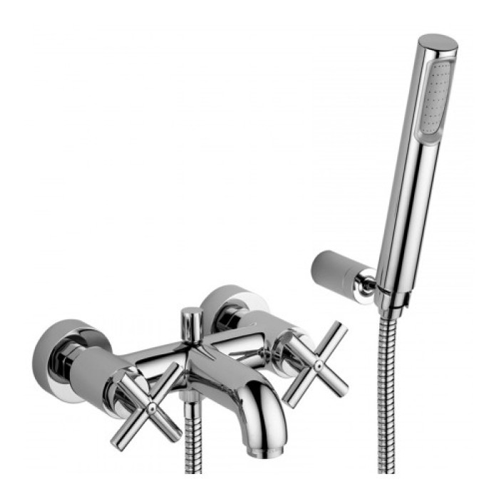 Настенный смеситель для ванны Paffoni Quattro (QTV023CR)