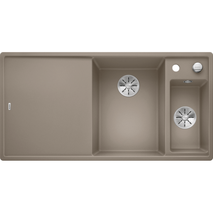 Мойка для кухни Blanco Axia III 6 S доска стекло чаша справа серый бежевый 523480