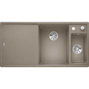 Мойка для кухни Blanco Axia III 6 S доска стекло чаша справа серый бежевый 523480