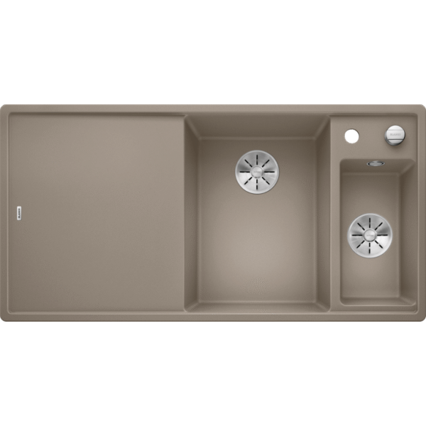 Мойка для кухни Blanco Axia III 6 S доска стекло чаша справа серый бежевый 523480